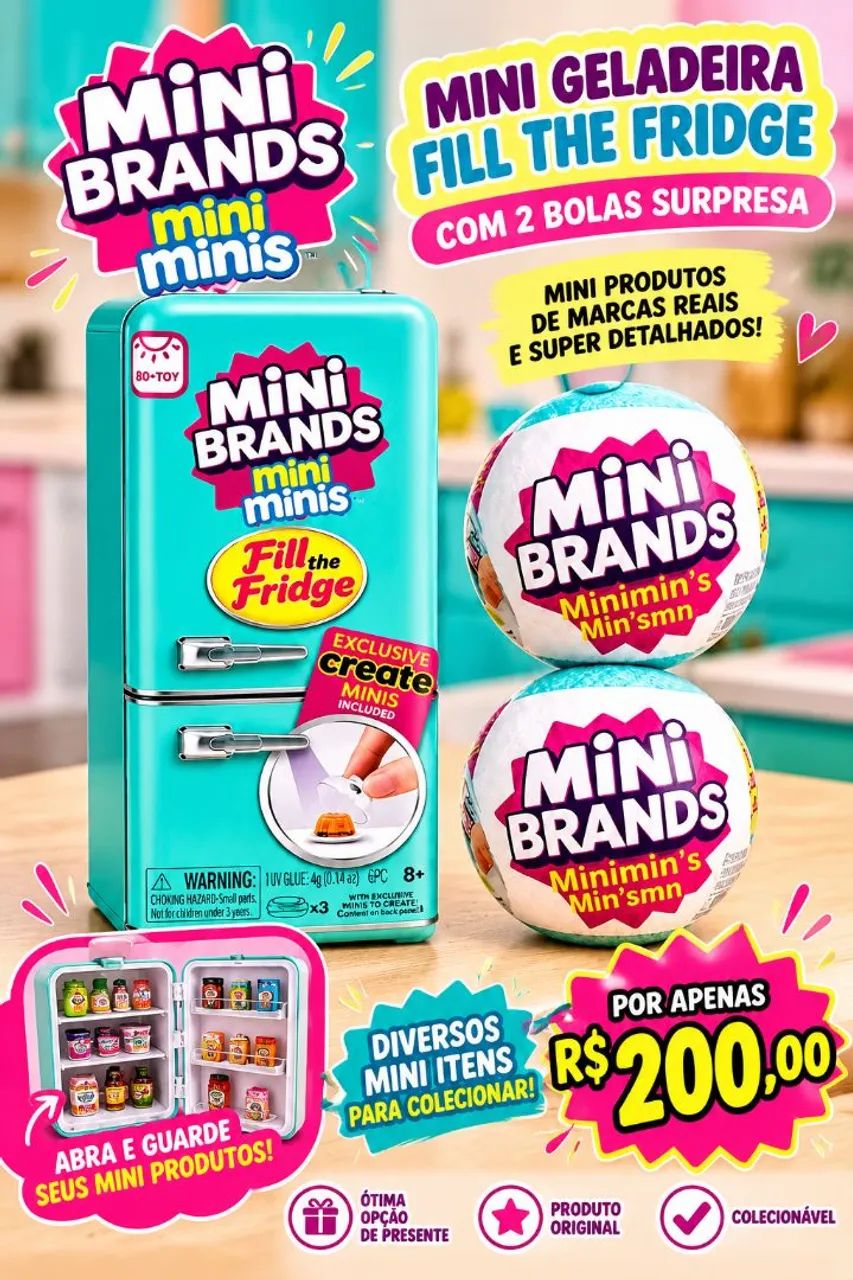 MINI GELADEIRA 