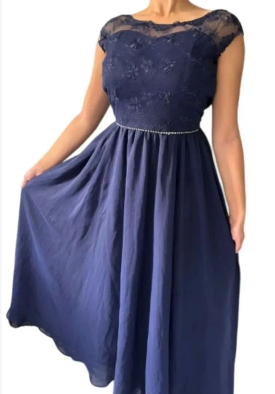 Vestido de festa Azul  - Foto 2
