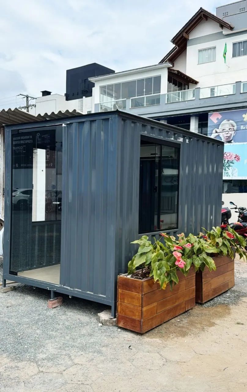 Containers escritório de 3m e 6m