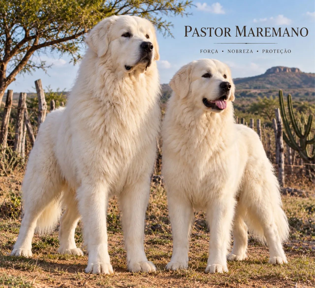 Filhotes de Pastor Maremano - Foto 2