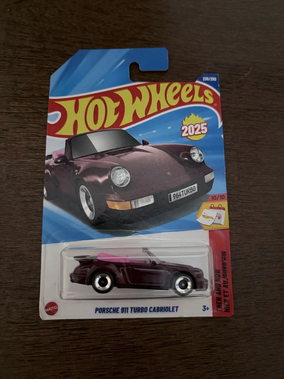 Hot wheels PORSCHE 911 TURBO CABRIOLET