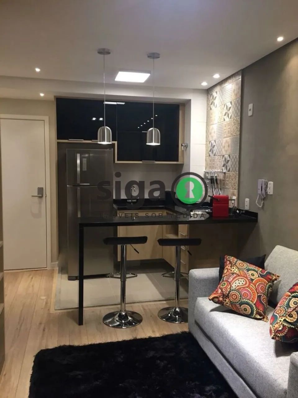Apartamento Mobiliado para alugar- Chácara Santo Antônio - Foto 3