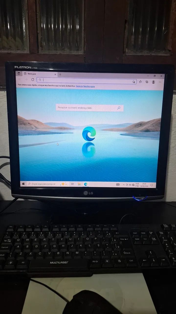 Monitor LG L1755S de 17 polegadas com entrada VGA - Foto 4