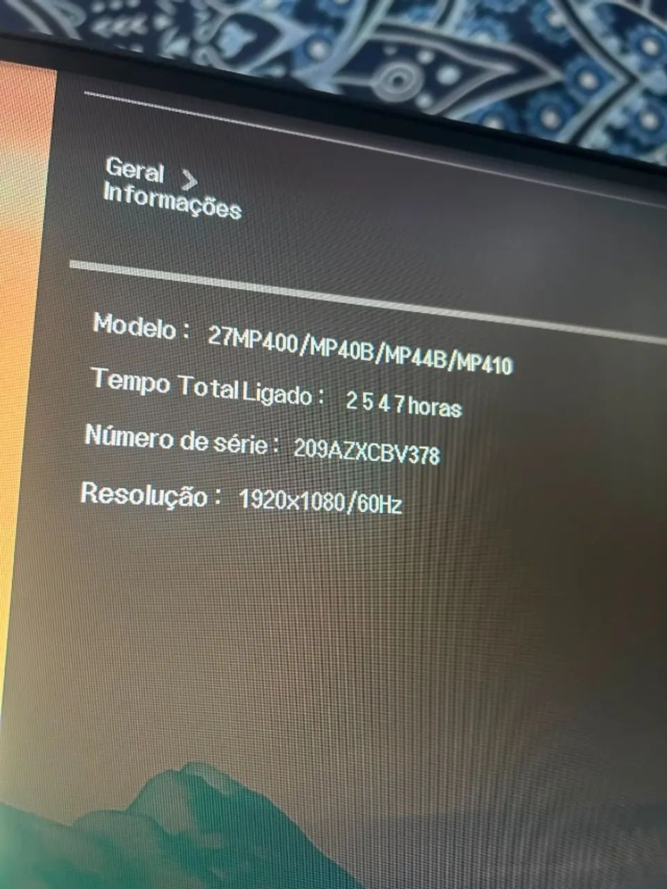 Monitor LG 27 Full HD - Foto 2