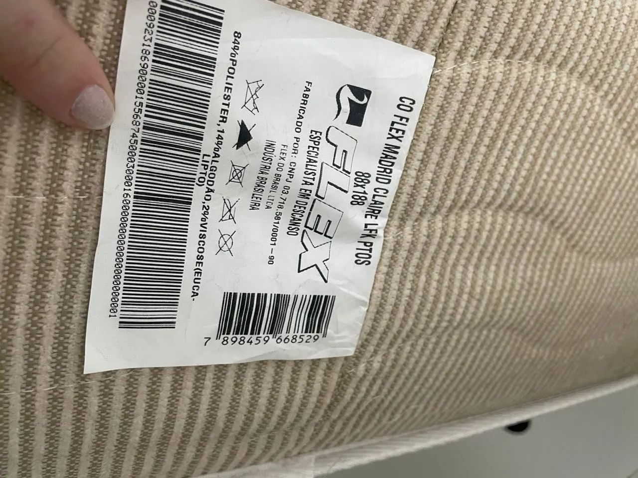 Vendo 2 camas de solteiro da marca TODESCHINI com COLCHÃO INCLUSO!!! - Foto 5