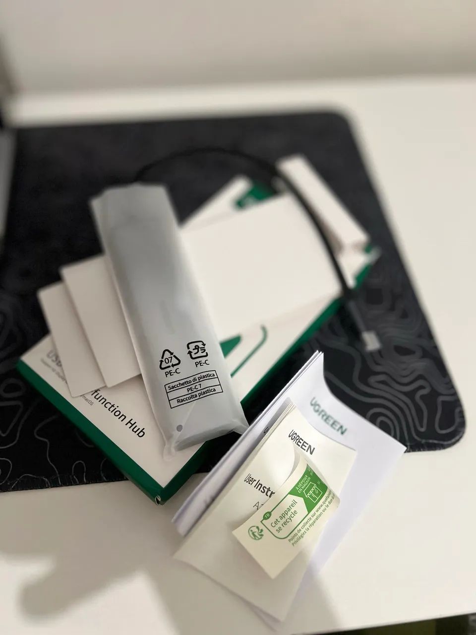 Hub usb C da UGREEN aceito oferta 