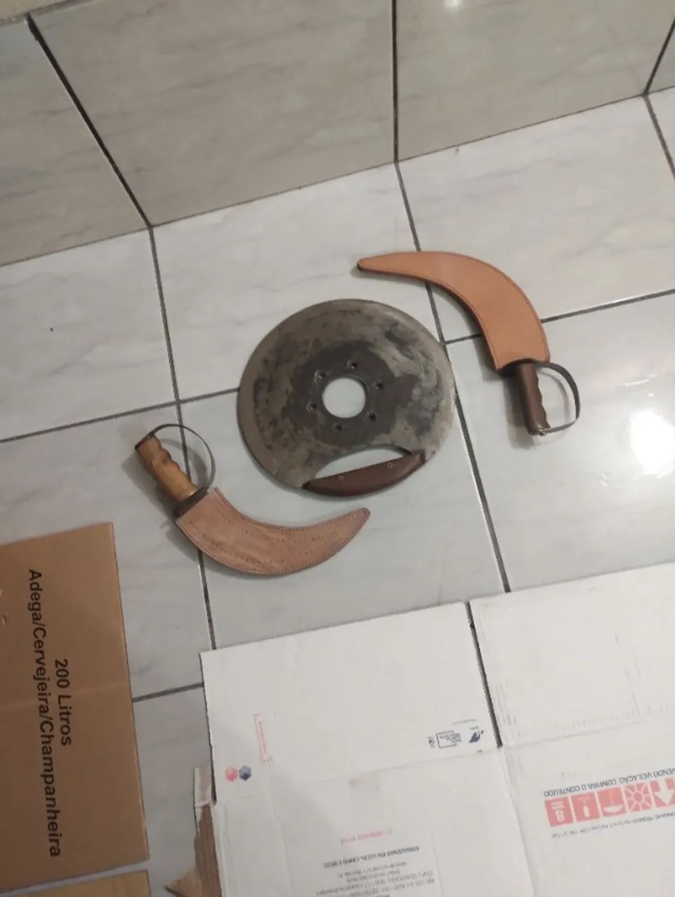 Facas artesanais para enfeite . Leia o anúncio  - Foto 2
