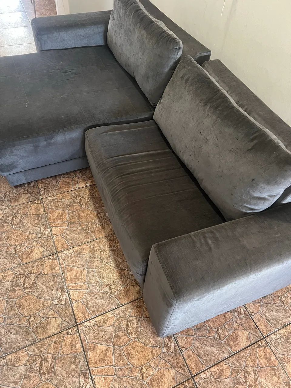 Sofá Cama e Chaise 3 lugares  - Foto 2