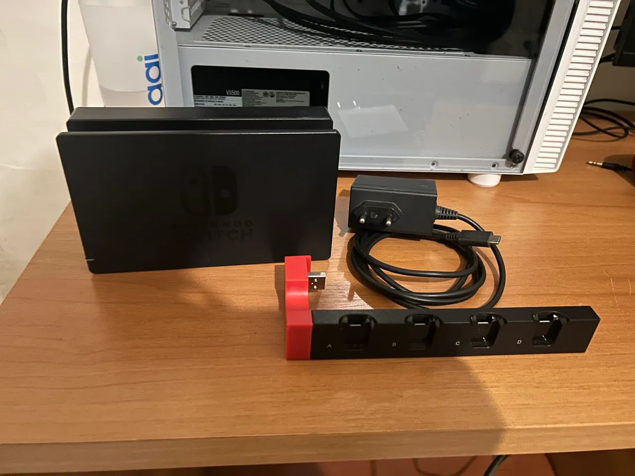Nintendo Switch 1 v2 + acessórios  - Foto 2