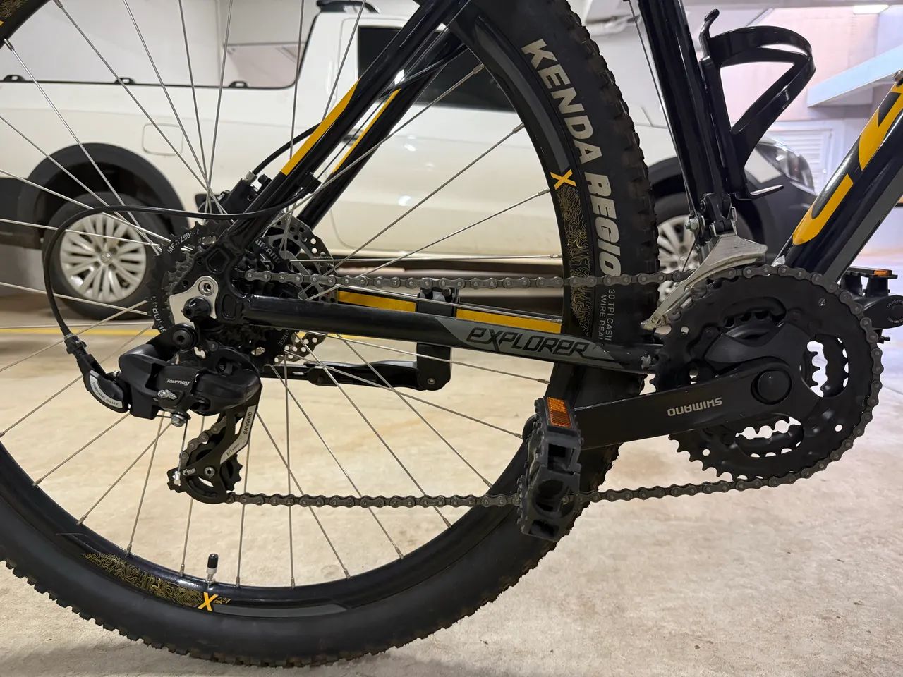 Bicicleta Caloi Explorer aro 29  tam 19  - Foto 2
