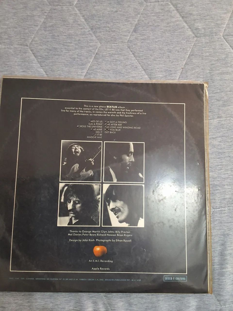 LP THE BEATLES "Let it be" 1970 - Foto 2