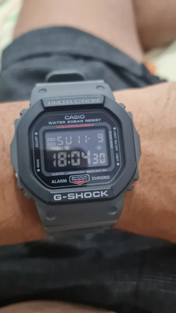 Relógio Casio G-Shock DW5600 Blackout - Foto 2