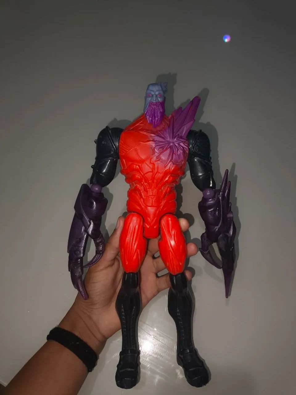Boneco vilão Mechsteel 30Cm