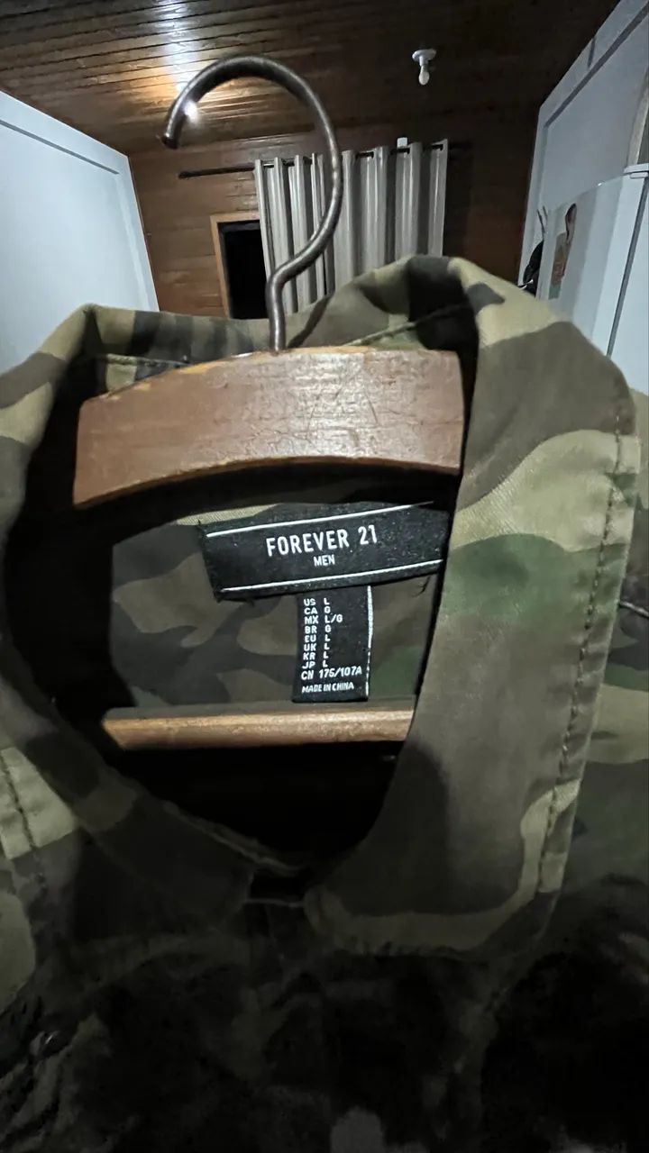 Jaqueta camuflada forever 21 - Foto 2