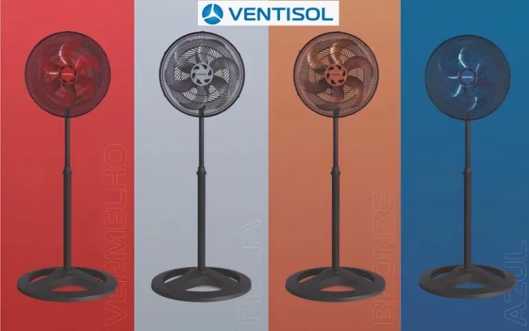 Ventilador Ventisol 40cm Coluna  - Foto 4