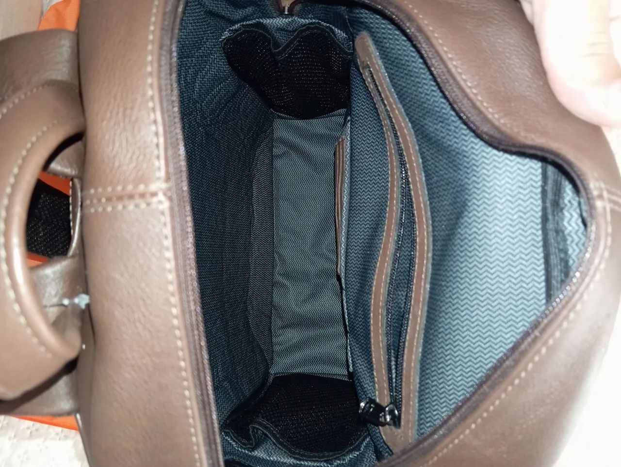 Mochila CNS couro legitimo - Foto 4