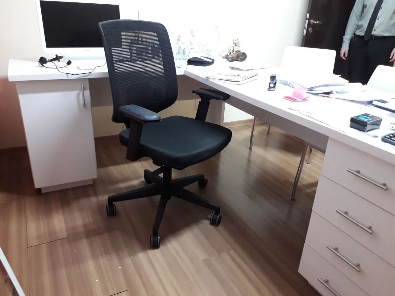 Mesa em L de MDF OPORTUNIDADE!! - Foto 4