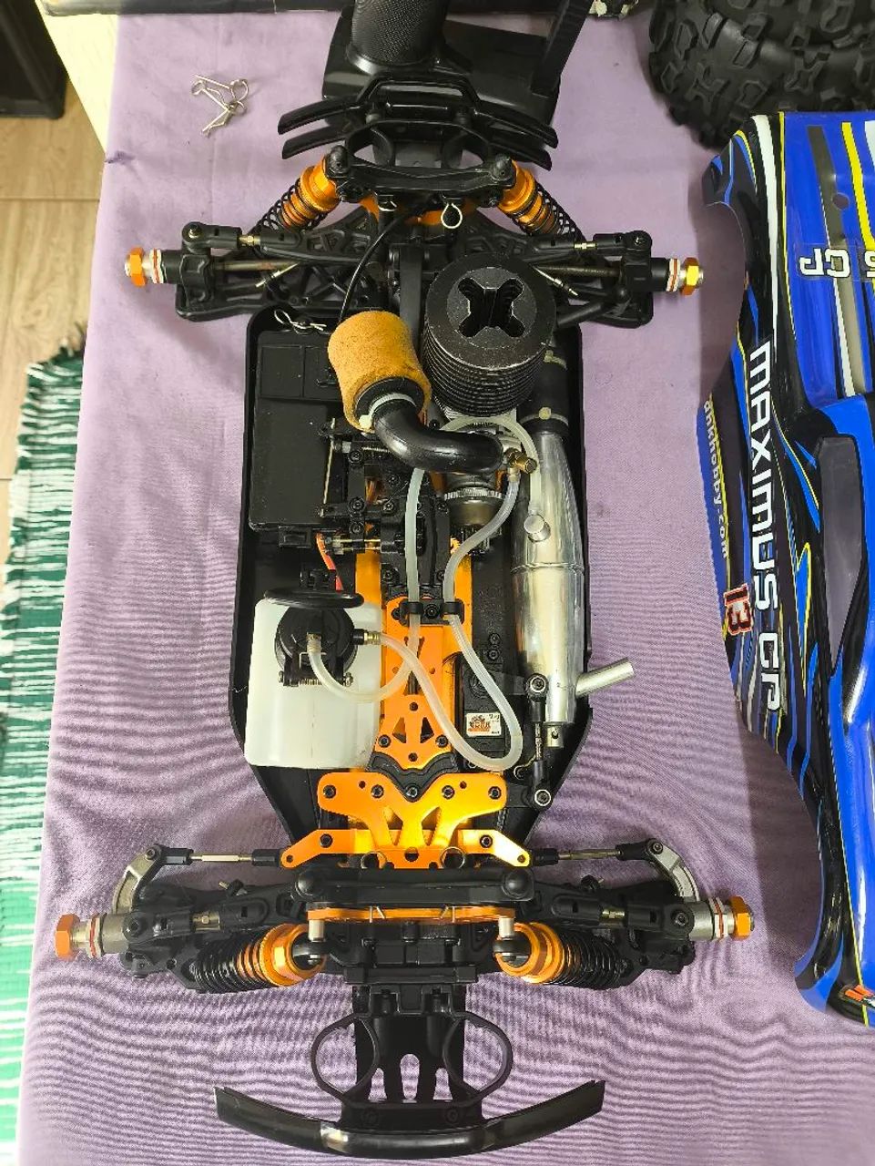 Automodelo Monstro Nitro 1/8: DHK Maximus GP 4WD  - Foto 3