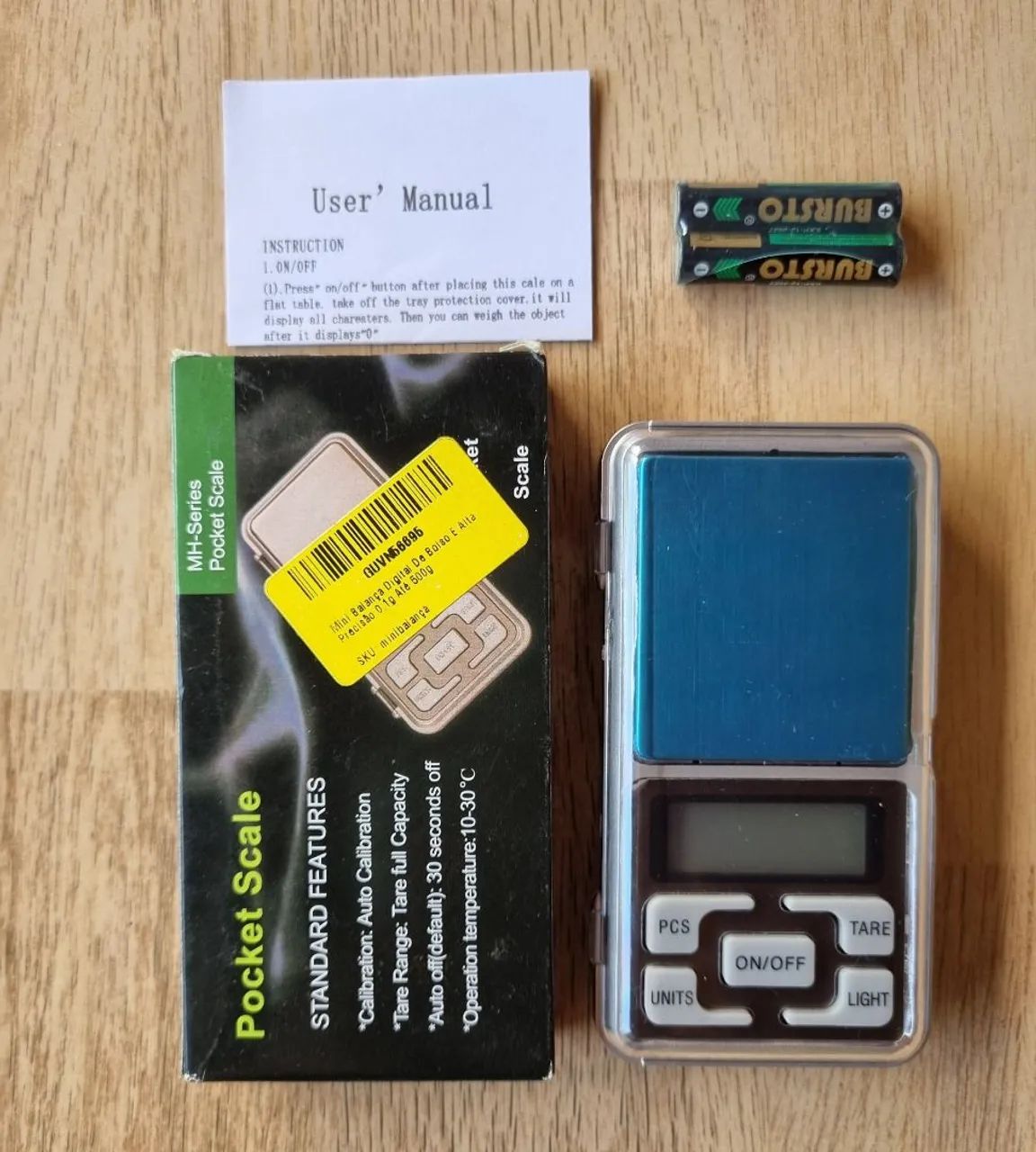 Mini Balança de precisão 0.1 a 500g - Foto 2