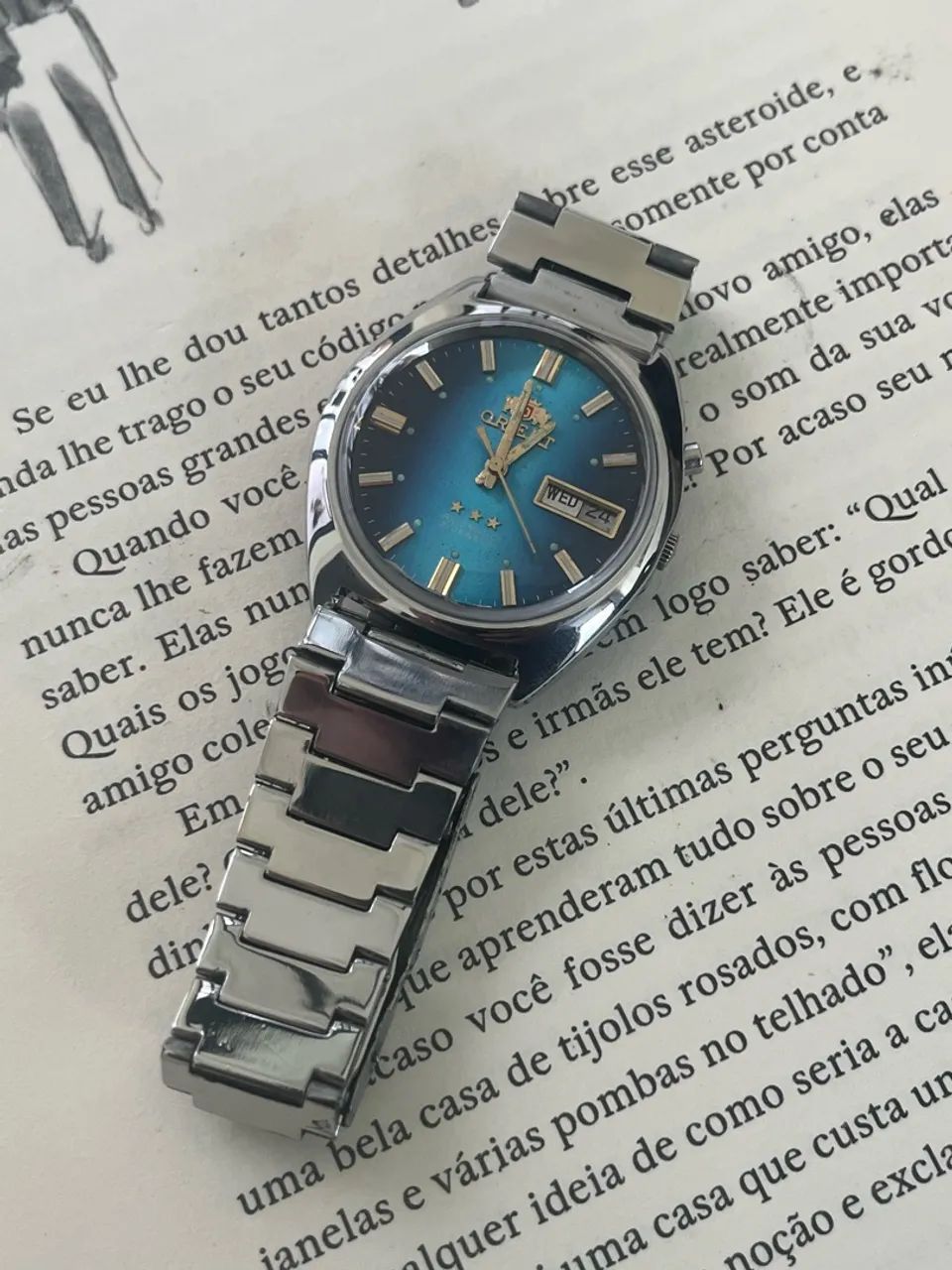 Relógio Orient Automático vintage 