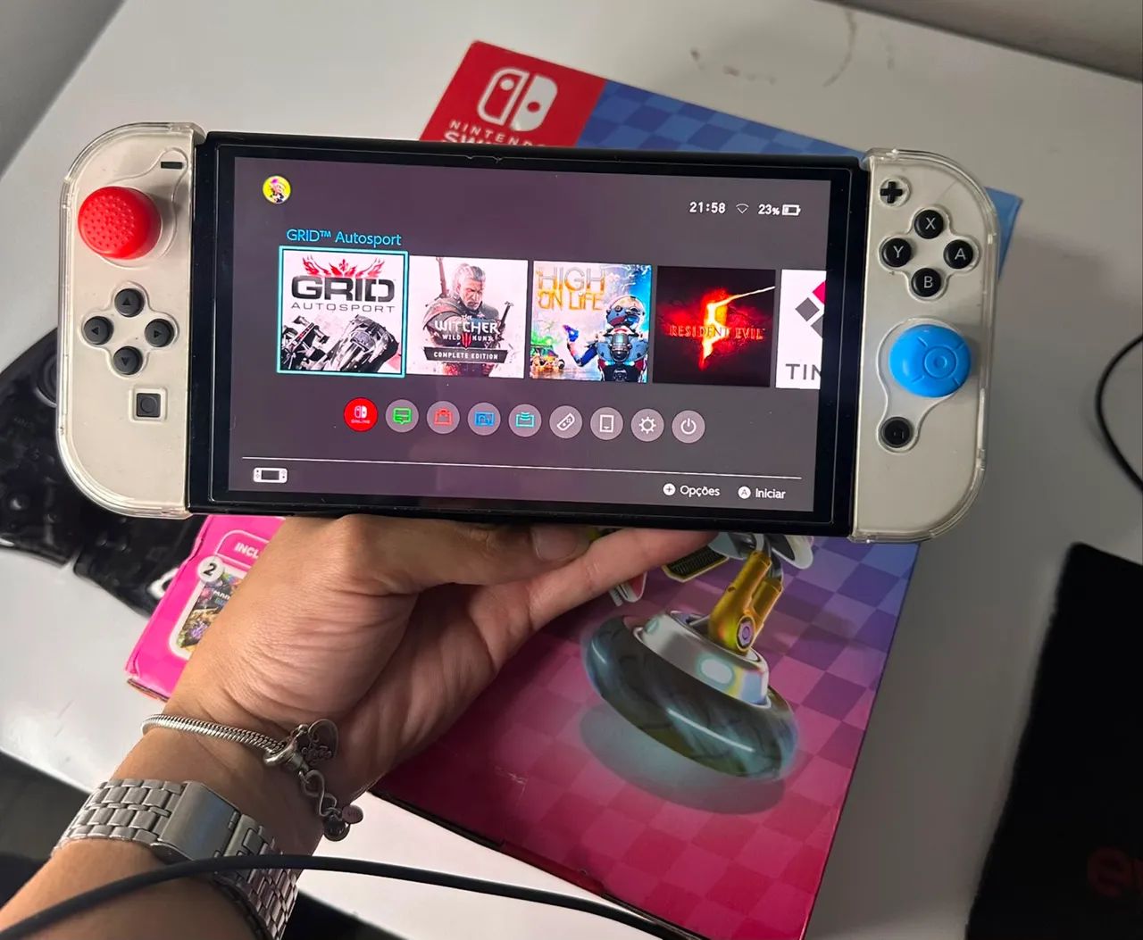 Nintendo Switch Oled Desbloqueado 