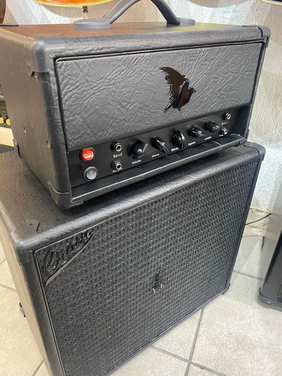 Cabeçote Crow Valvulado + caixa 