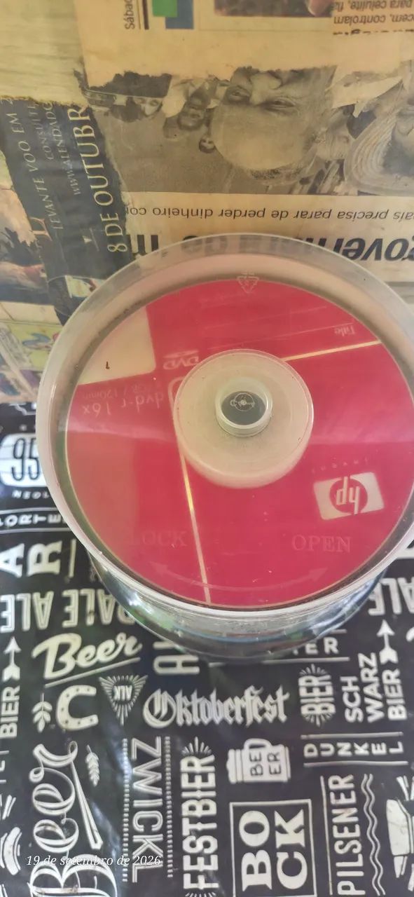 DVD Virgem Lacrado