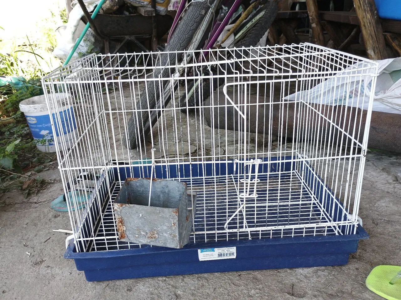 Gaiola para coelho ou hamster 