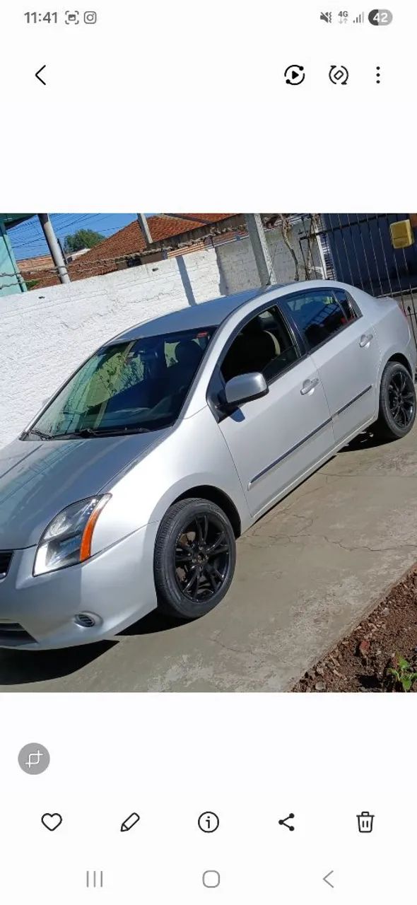 Nissan Sentra Sentra 2.0/ 2.0 Flex Fuel 16V Mec. 2010
