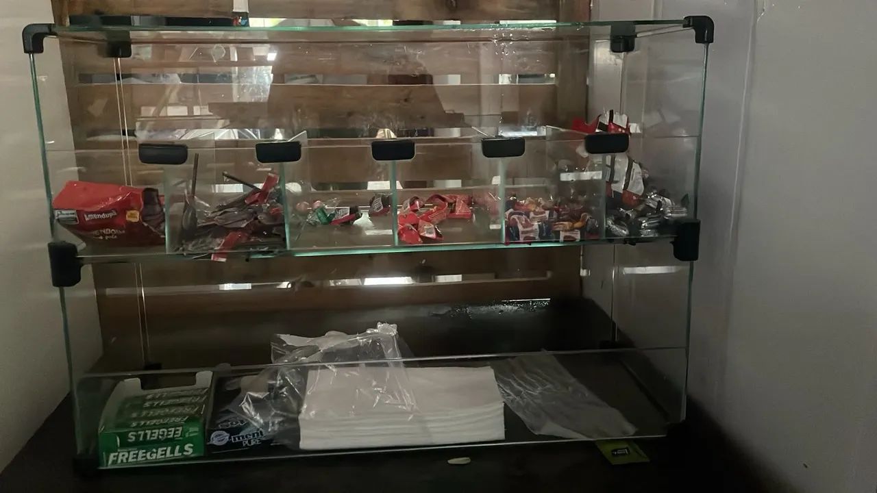 Baleiro de vidro 
