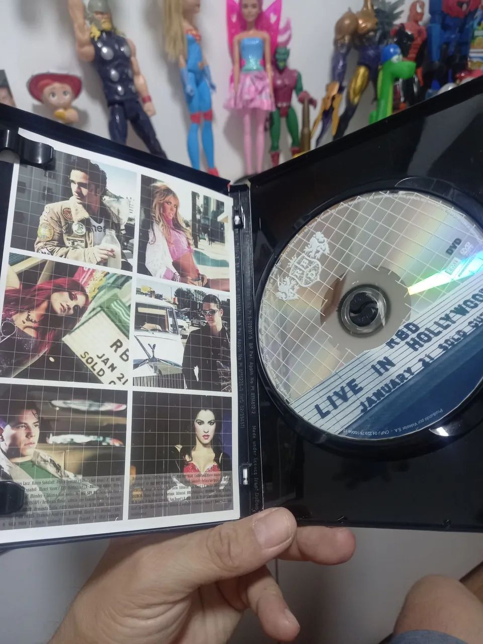 DVD RDB LIVE IN HOLLYWOOD - DVD, Blu-Ray e Vídeo Cassete