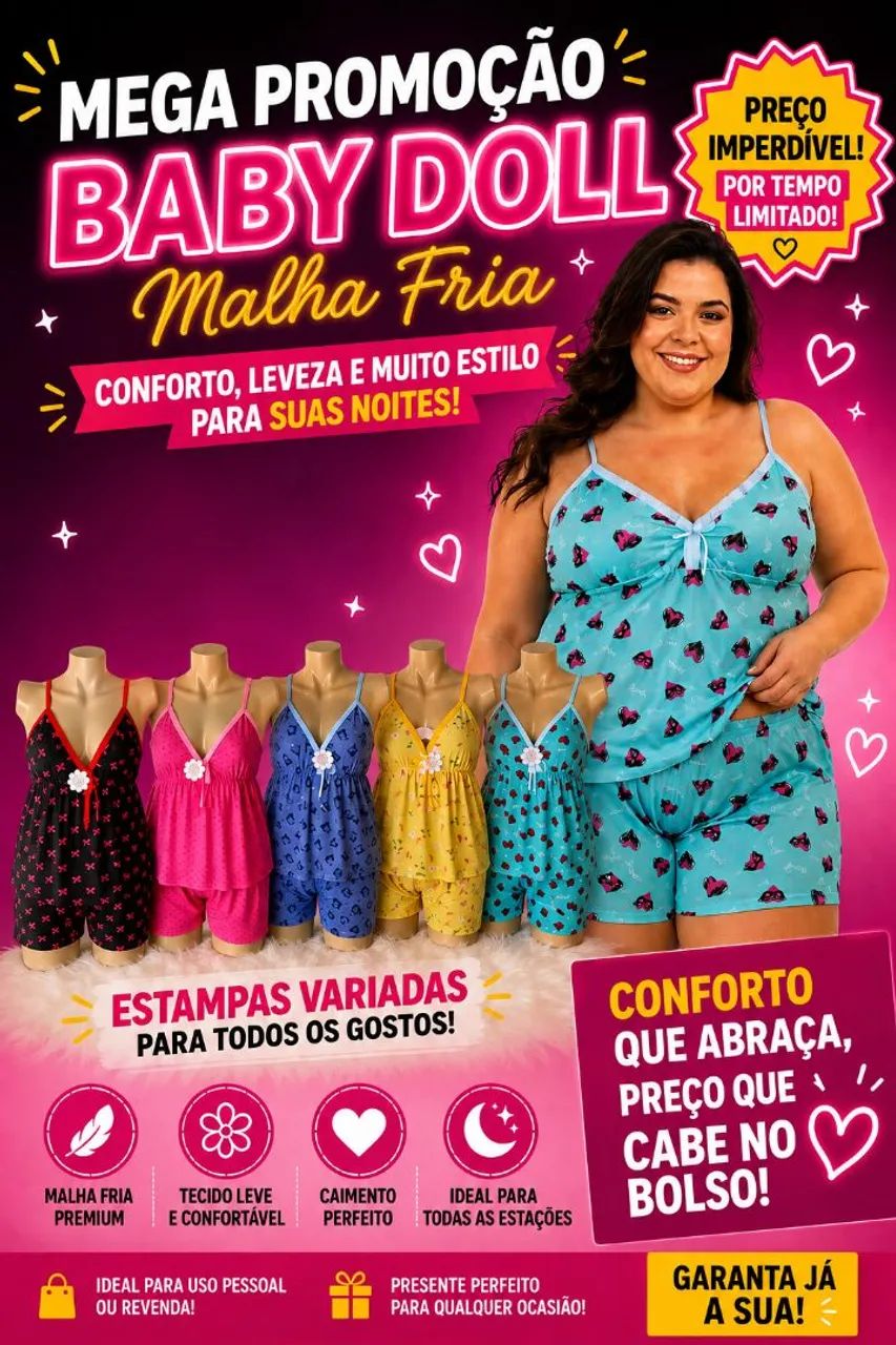Baby doll ligante 