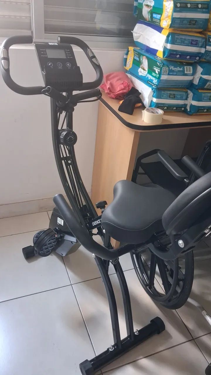 Bicicleta ergométrica dobrável - Foto 3