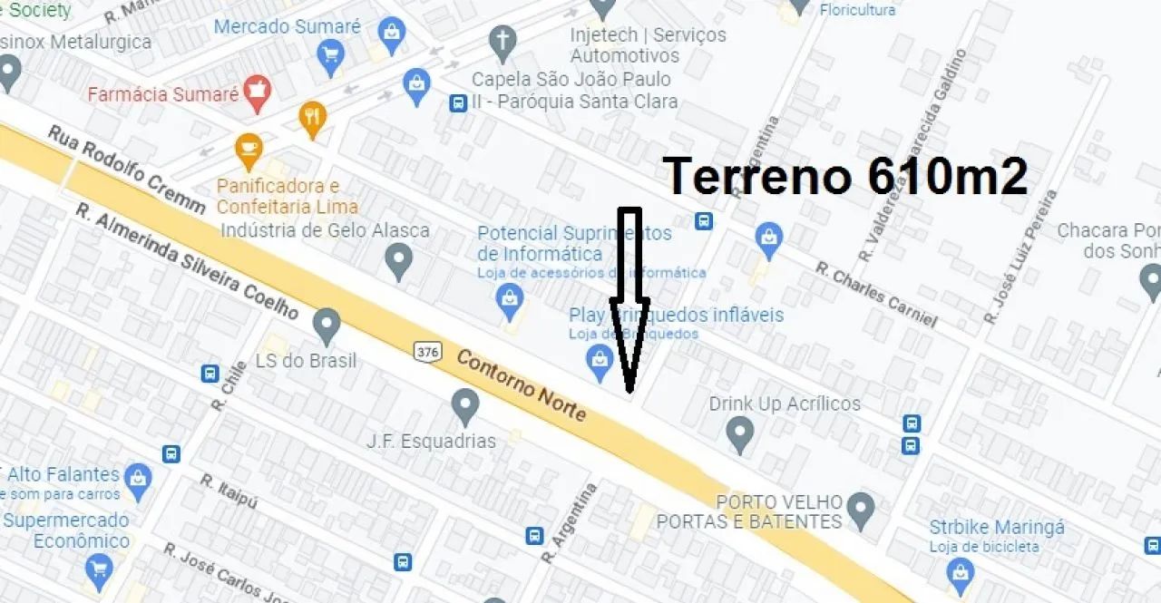 Terrenos para alugar em Parque Industrial 200, Maringá-PR - Foto 4