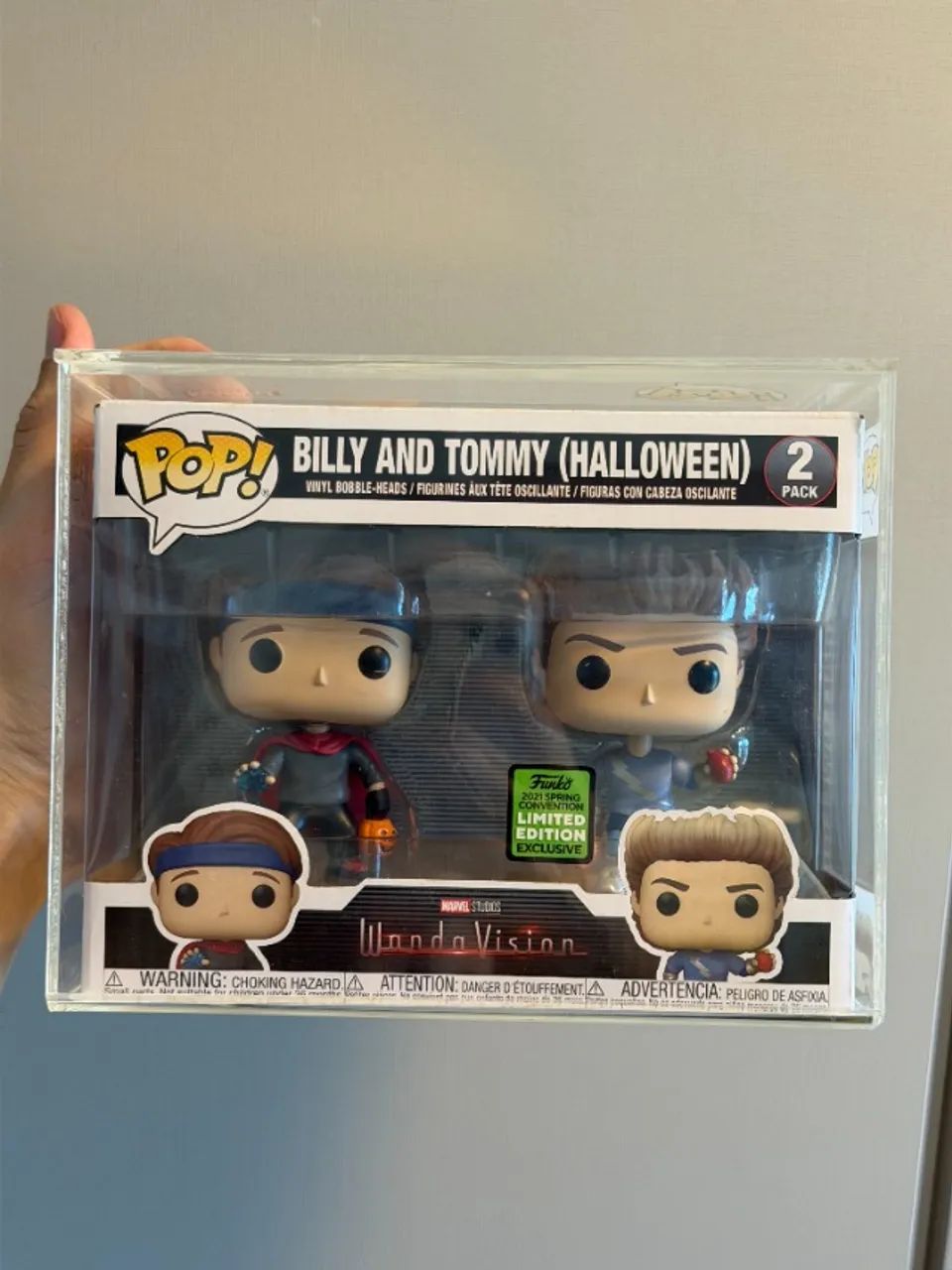 Funko Pop Billy and Tommy (Halloween) - Marvel WandaVision