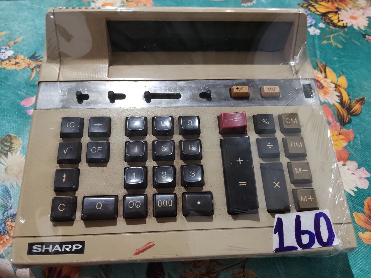 Calculadora Mesa Vintage Sharp