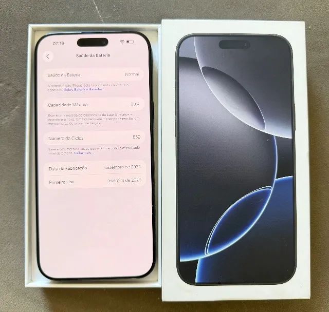 iPhone 16 Pro Max 256gb Preto - Foto 2
