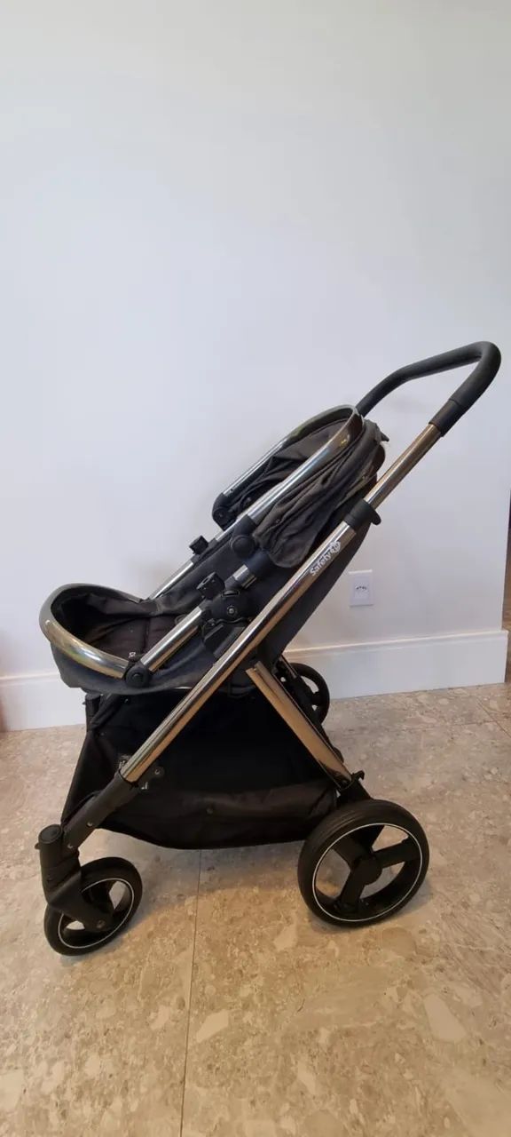 Carrinho Bebê Completo (Carrinho, Moisés, Bebê conforto e base isofix)