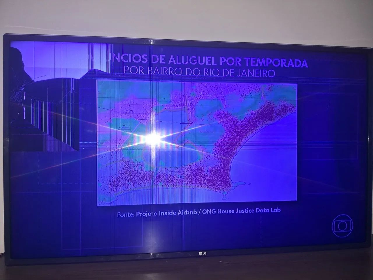 Vendo TV LG com Defeito 