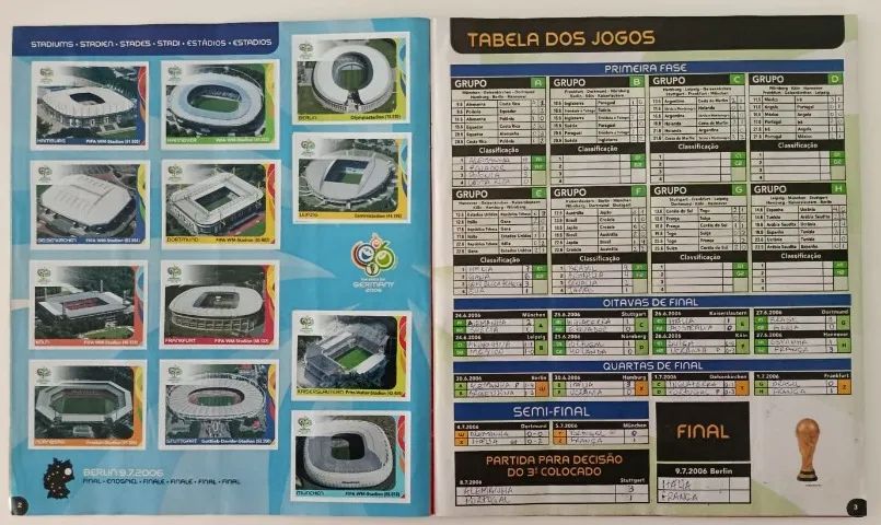 Álbum da Copa do Mundo de 2006 - Completo! - Foto 3