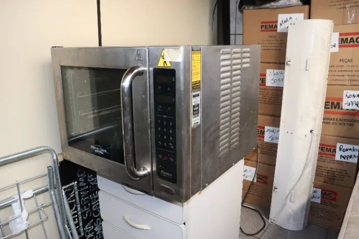 MiniConv Classic Inox Programável VP Prática Potência 2,56kW  - Foto 2