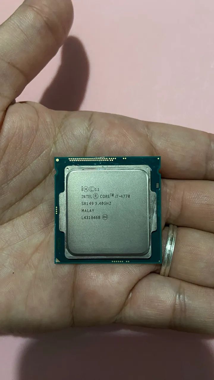 PROCESSADOR INEL CORE I7 4770 3.40GHZ USADO. LEIA!!!!!!