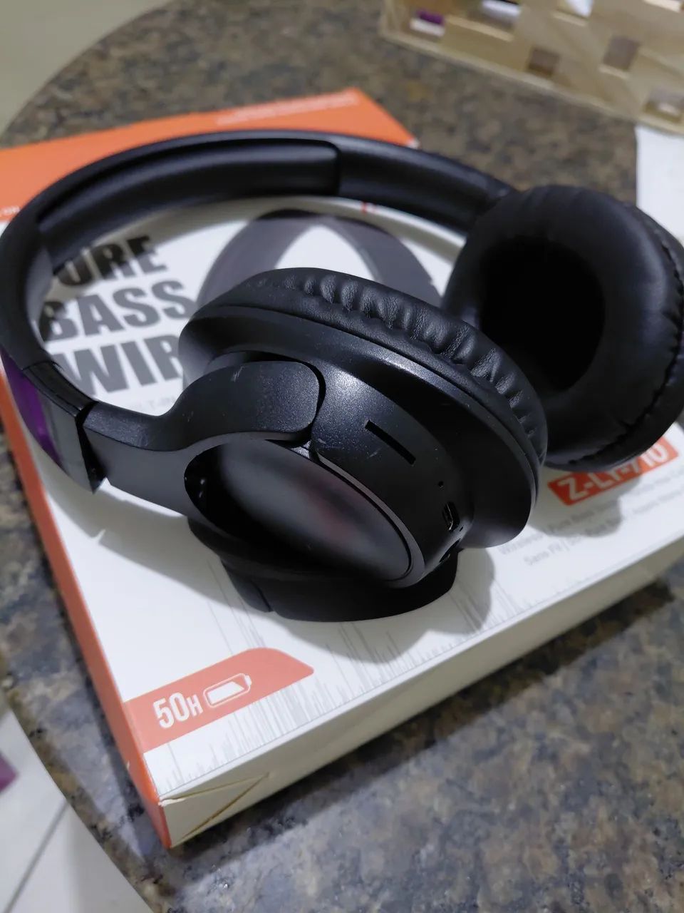 Fone de ouvido Bluetooth + cabo tipo C grátis  - Foto 2