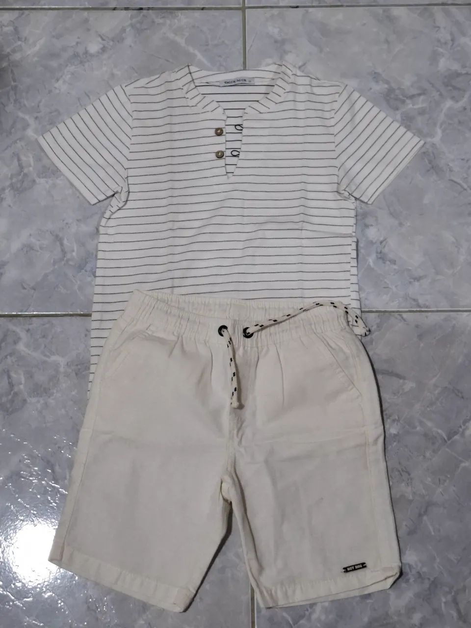 Lote de Roupas Infantil Masculina - Foto 2
