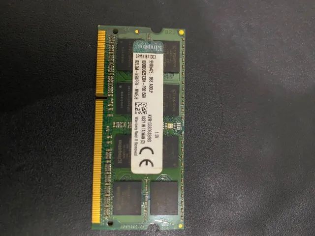 Memoria RAM 8GB DDR3 Notebook