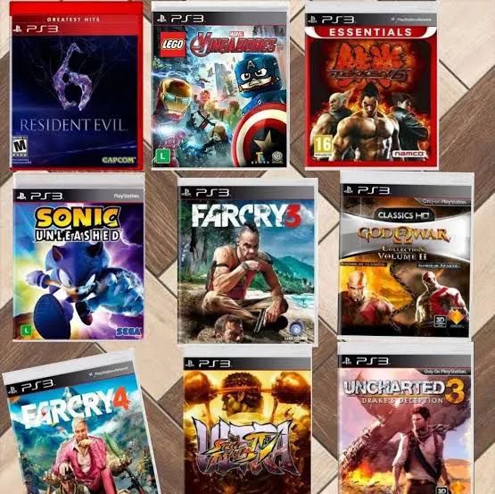 Jogos de ps3 a partir de 15