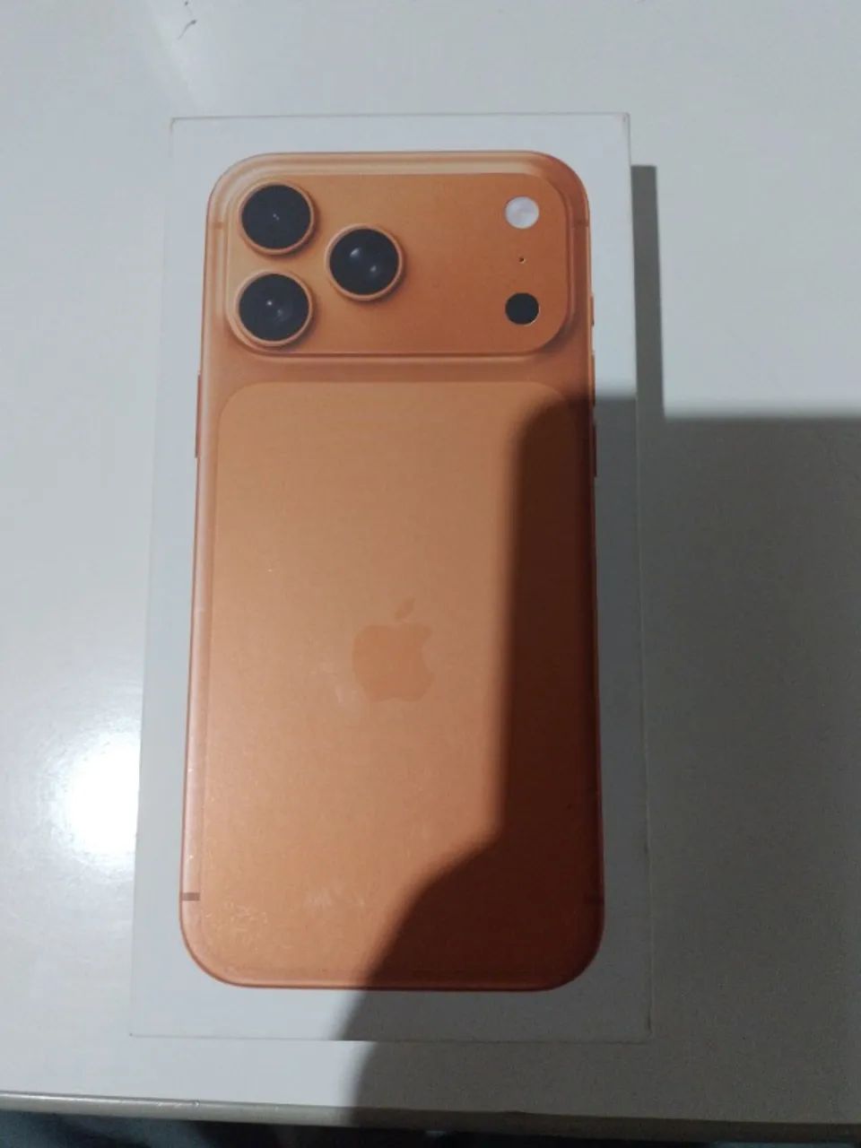 Caixa Vazia iPhone 17 Pro Max Cosmic Orange 256GB