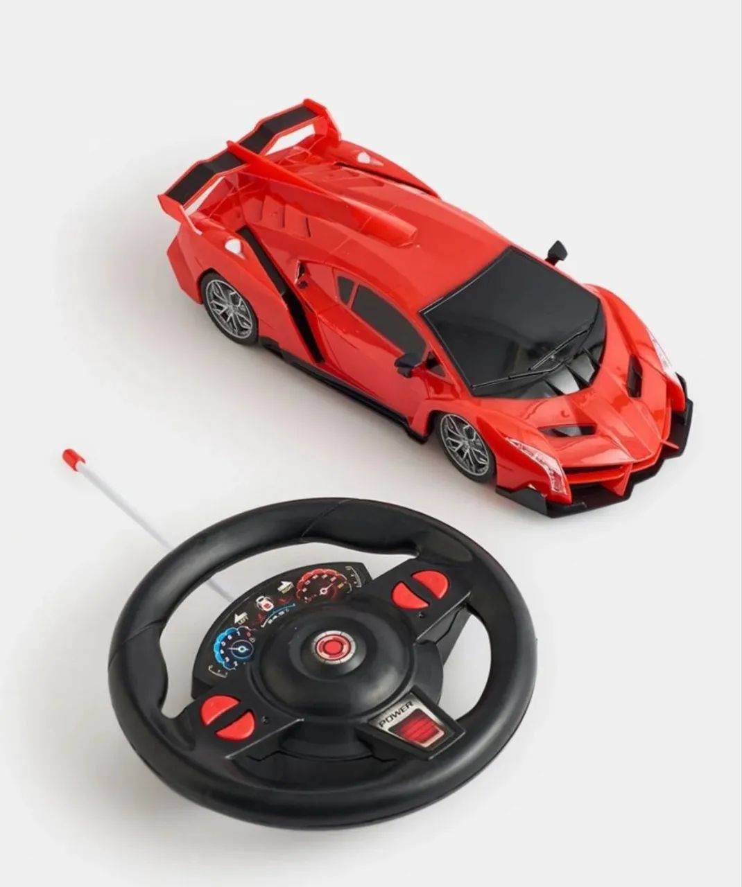 Carro de controle remoto com som e luz