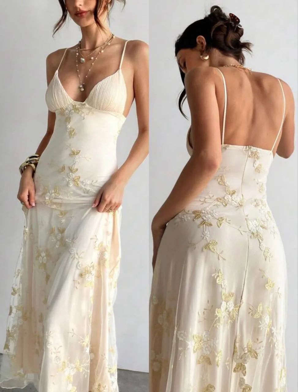 Vestido branco bordado  - Foto 3
