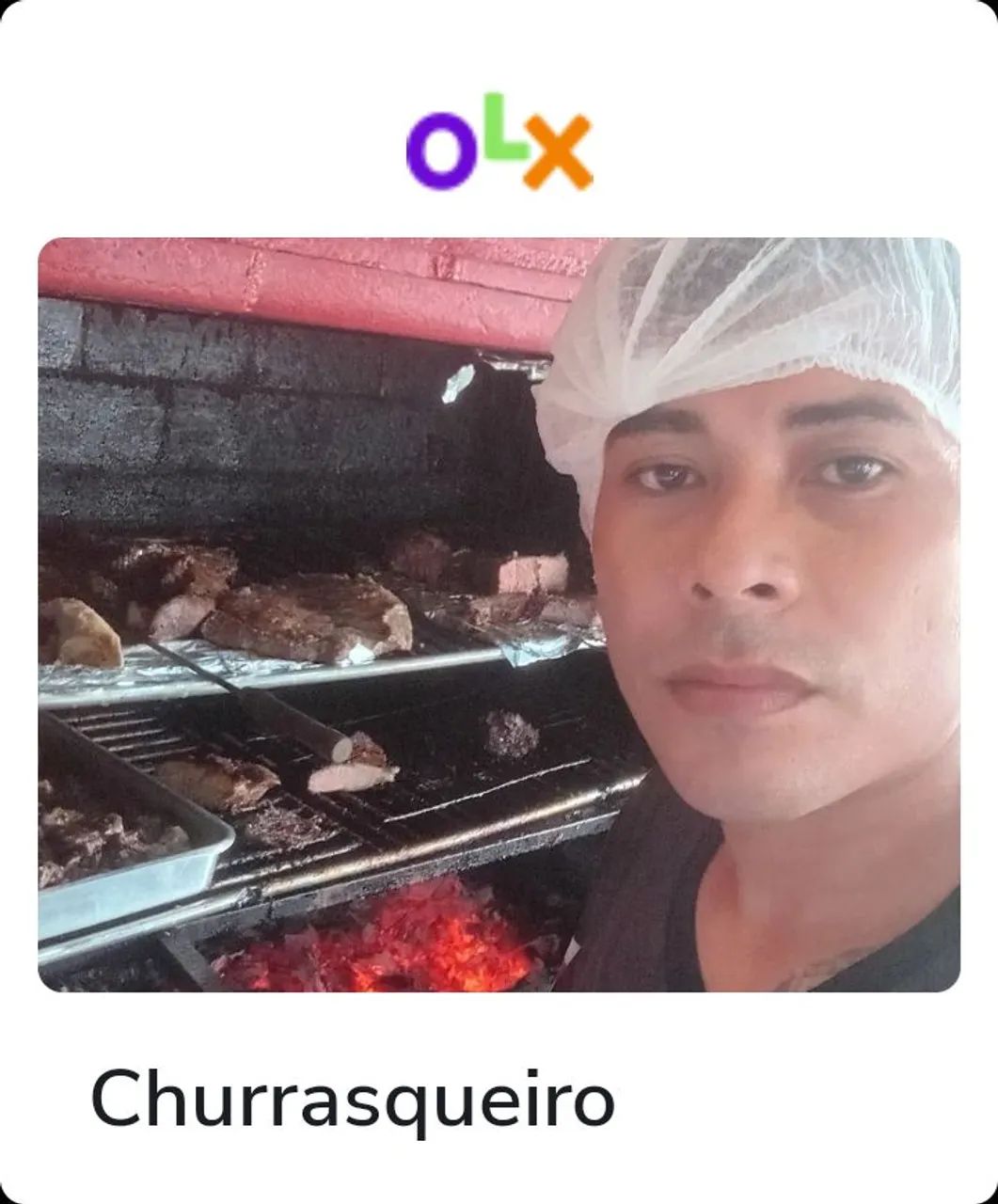 Churrasqueiro profissional 